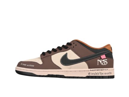 Nike SB Dunk Low Black Brown Low-Top Casual Skate Shoes