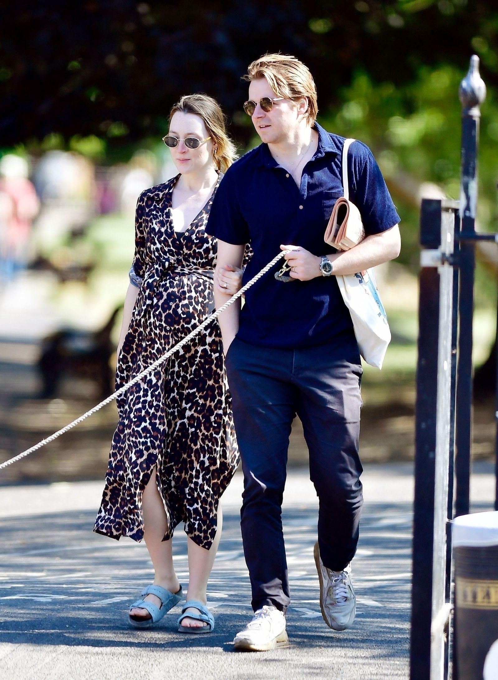 Saoirse Ronan and Jack Lowden Get a Head Start on Cool Parent Style