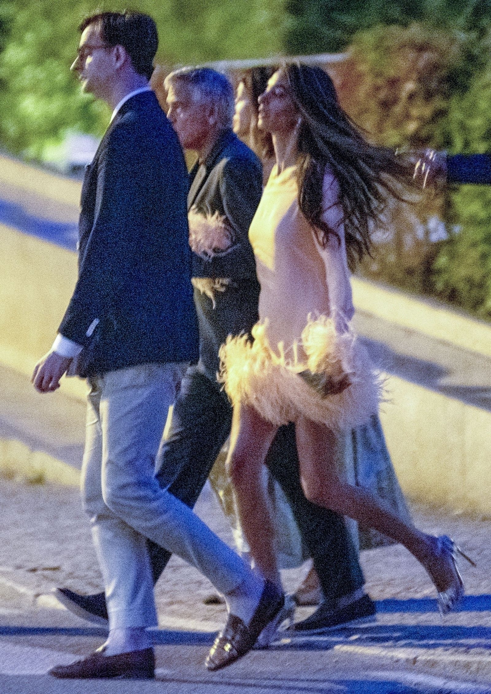 EXCLUSIVE WEB MUST CALL FOR PRICING Lake Como ITALY George Clooney and his wife Amal arrived by boat in Tremezzo Lake...