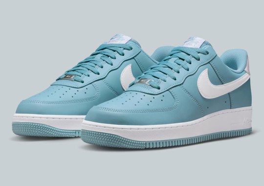 Breezy "Old Blue" Settles On The Nike Air Force 1 Low