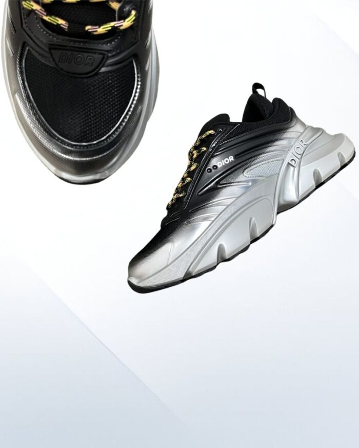 sneaker dior b44 luxury low-top designer shoes black and silver premium footwear