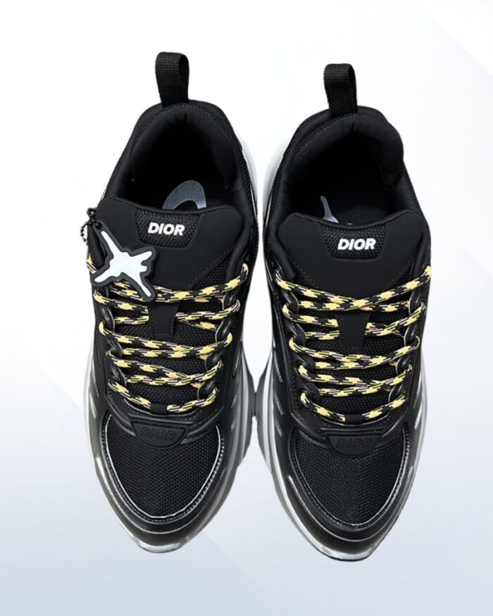 sneaker dior b44 luxury low-top designer shoes black and silver premium footwear