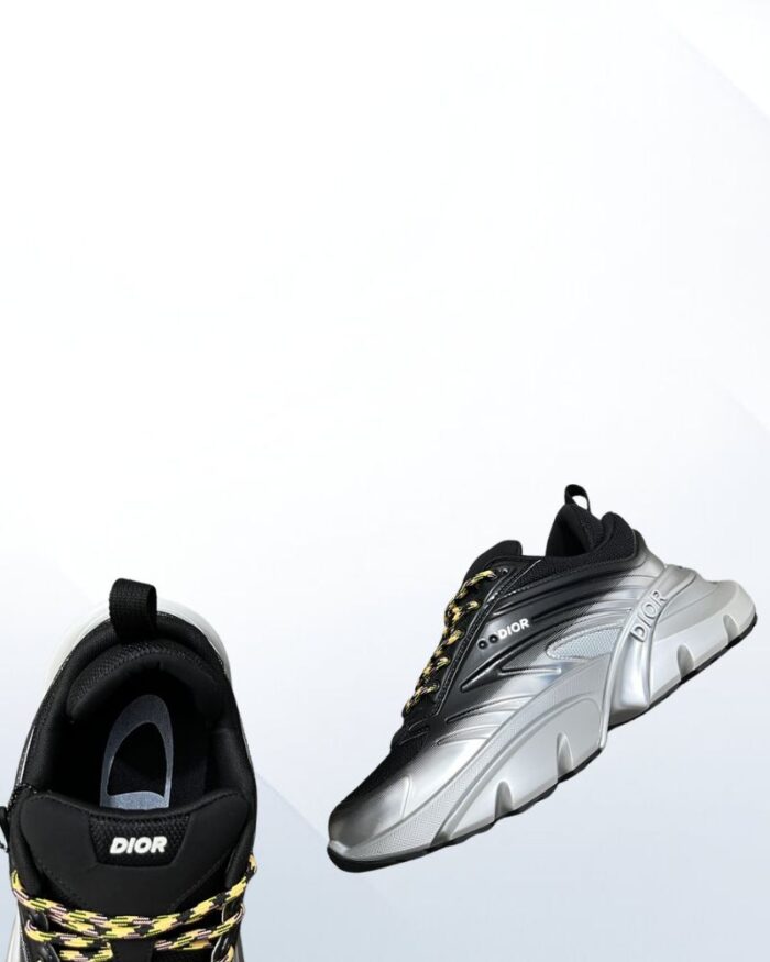 sneaker dior b44 luxury low-top designer shoes black and silver premium footwear