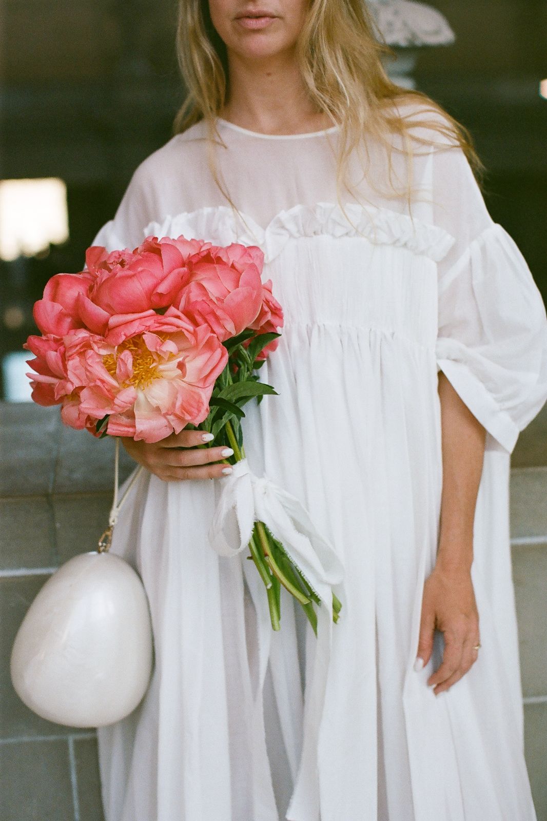 The Bride Wore a OneofaKind Molly Goddard Dress for Her Vibrant Bay Area Wedding