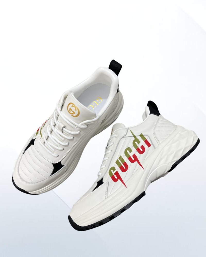 Gucci Screener Sneaker – Luxury Vintage Sport Design Gucci Screener Sneaker in GG canvas and leather – vintage sport luxury design