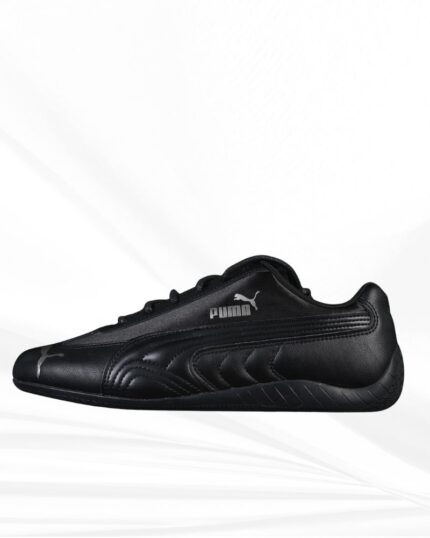 Puma Speedcat Rose x Puma black leather racing sneaker