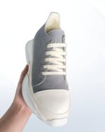 Rick Owens Low Sneakers in premium canvas – luxury low-top designer shoes