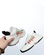 Gucci Screener Sneaker in GG canvas and leather – vintage sport luxury design