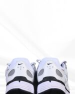 Nike P-6000 White Metallic Silver Black