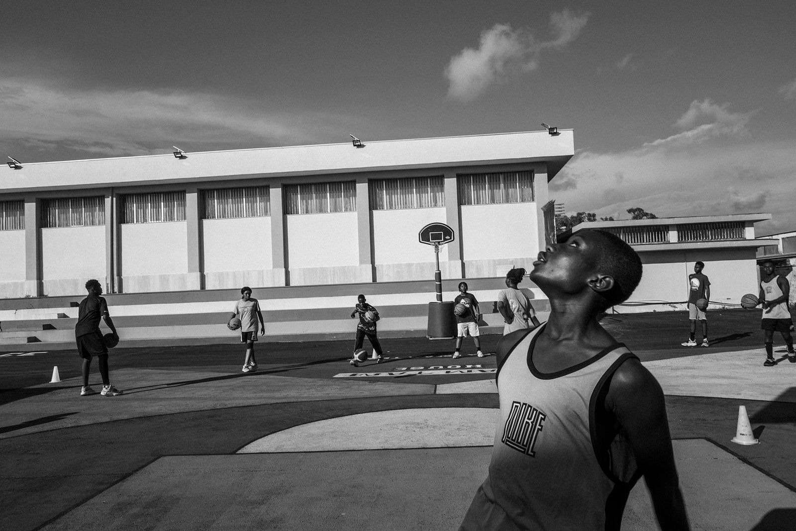 Black Basket Castel Volturno by Simone Carolei