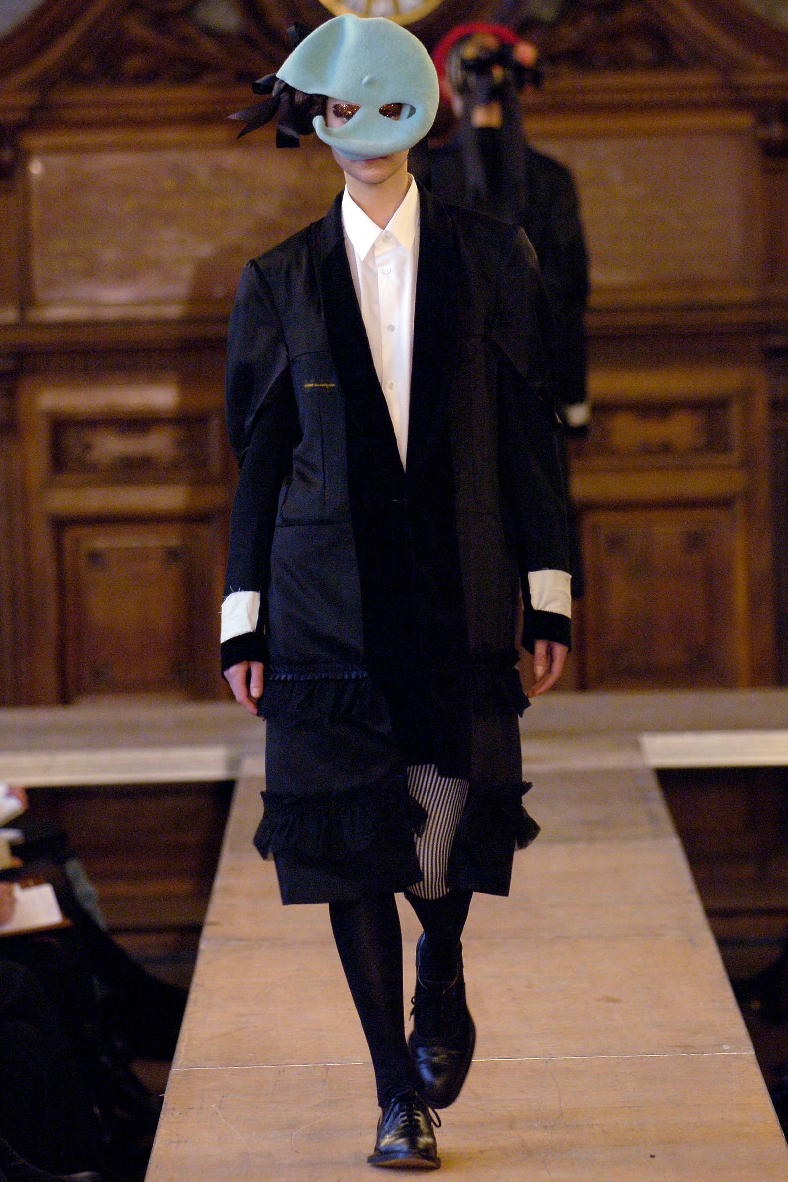 An insideout jacket at Comme des Garçons fall 2006 readytowear