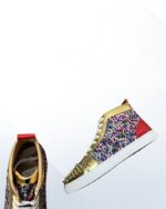 Christian Louboutin Lou Spikes Sneaker
