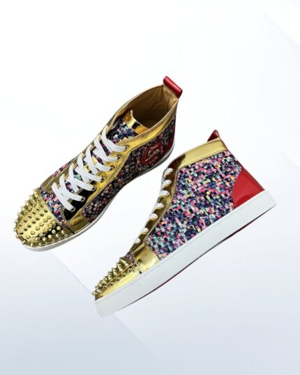 Christian Louboutin Lou Spikes Sneaker