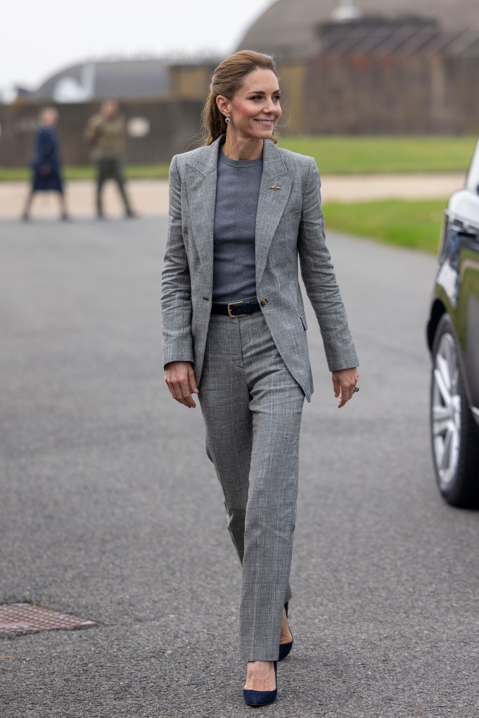 Kate Middleton The Princess Of Wales Visits Royal Air Force Coningsby