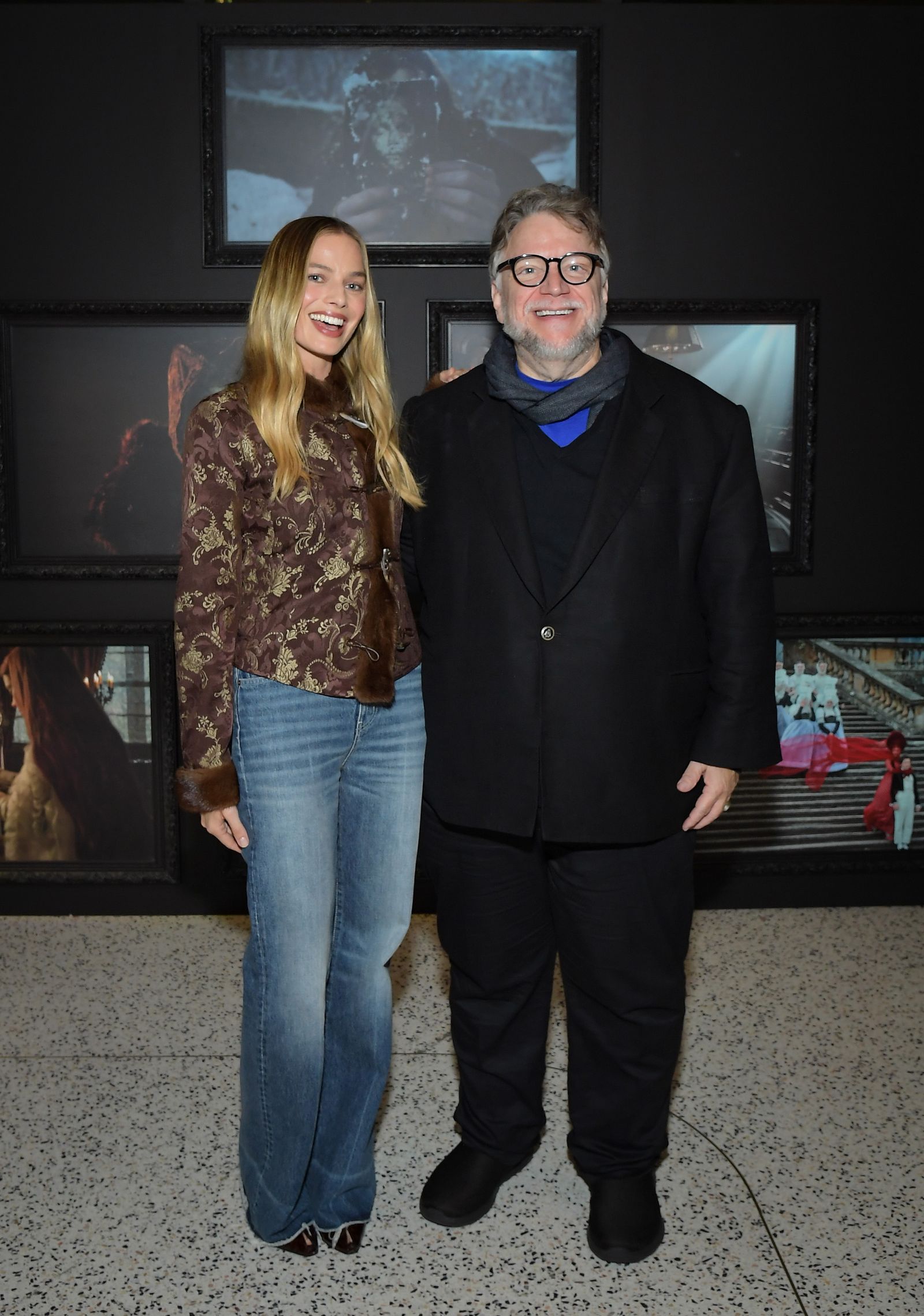 Netflix's Frankenstein Los Angeles Tastemaker Screening Margot Robbie and Guillermo del Toro