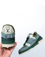 Louis Vuitton Trainer FW25 Camo Green
