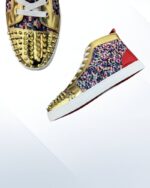 Christian Louboutin Lou Spikes Sneaker