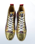 Christian Louboutin Lou Spikes Sneaker