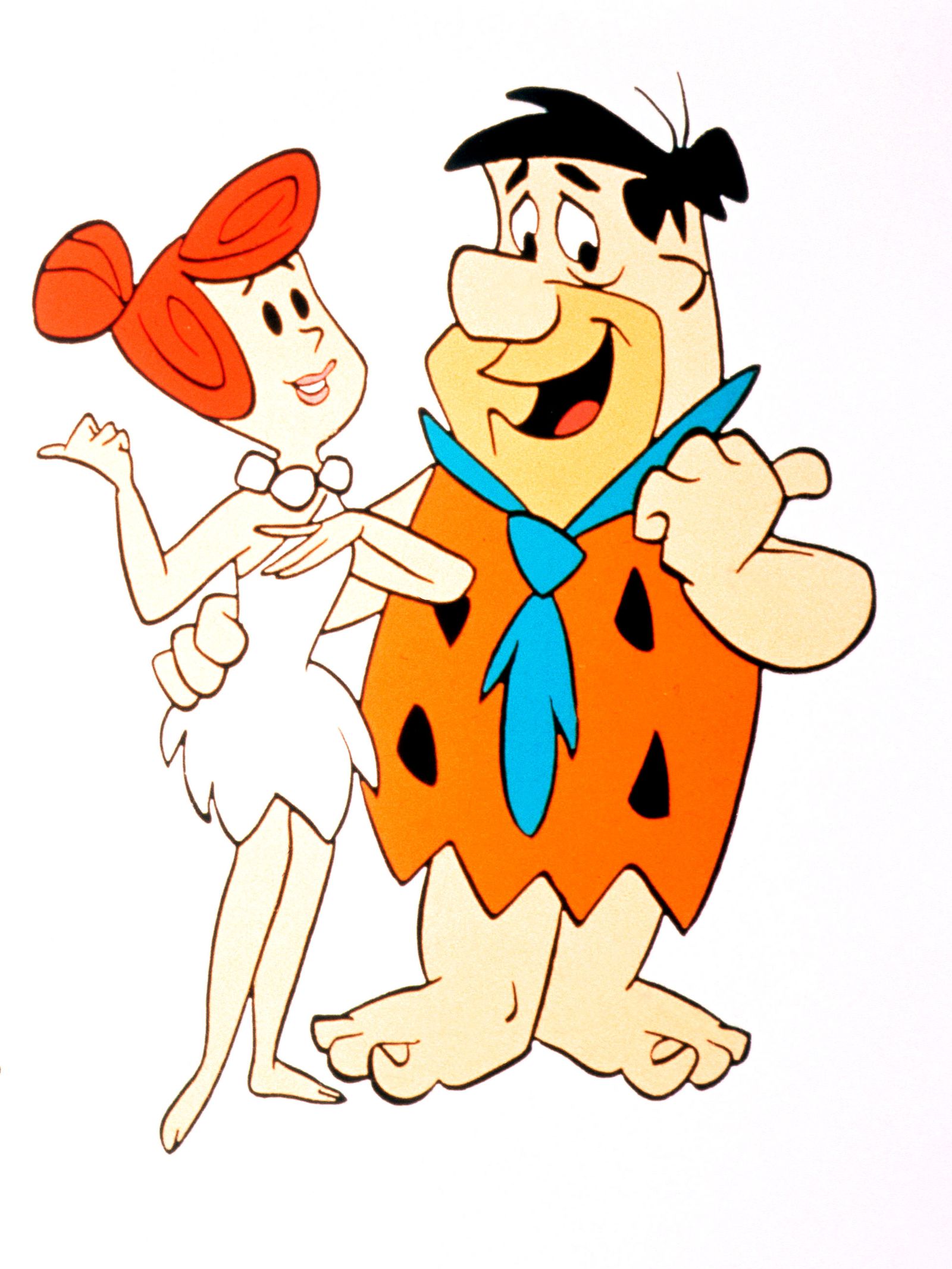 THE FLINTSTONES  Betty Rubble Barney Rubble Wilma Flintstone Fred Flintstone 196066. © HannaBarbera Prod.  Courtesy...